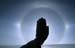 hand and halo